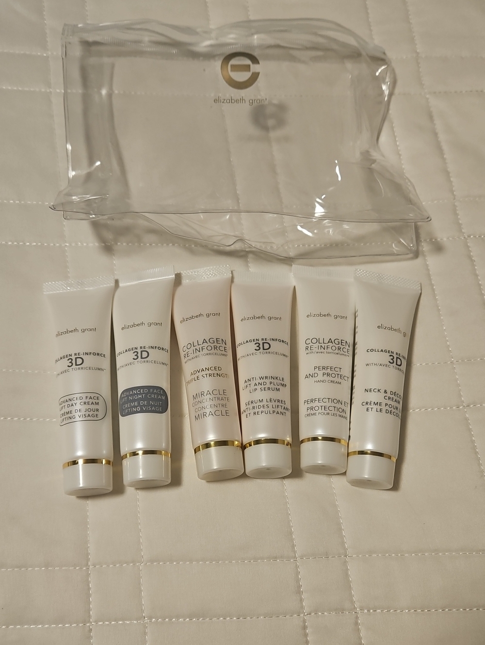 Elizabeth Grant 3D Collagen Moisturizer Set – White